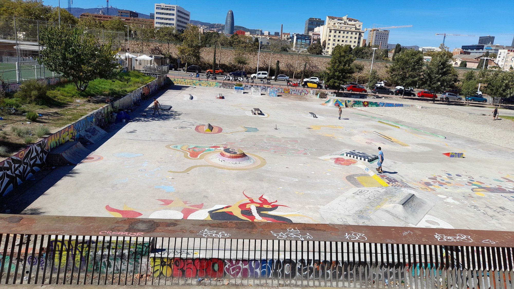 Picnic DIY skatepark